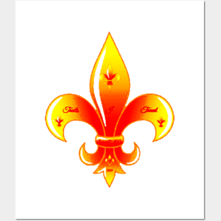 Fleur De Lis Posters and Art